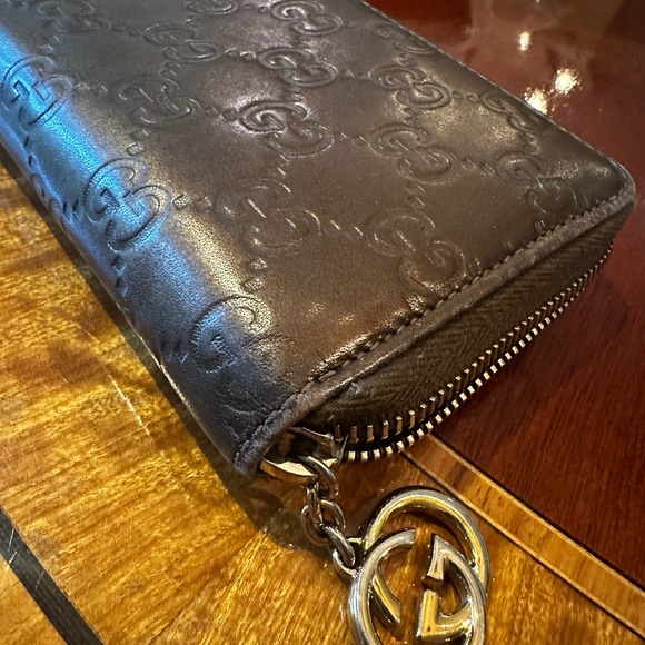Gucci interlocking G pattern zip wallet - Picture 5 of 11